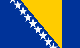 Flagge Bosnien & Herzegowina (Bosnia and Herzegovina)