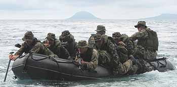Marineforum US- und philippinische Special Forces üben im Zulu-Archipel (Foto: US-Navy)