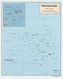 Karte Marshall Inseln Map Marshall Islands