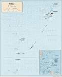 Karte Palau Map