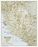 Karte Sierra Leone Map
