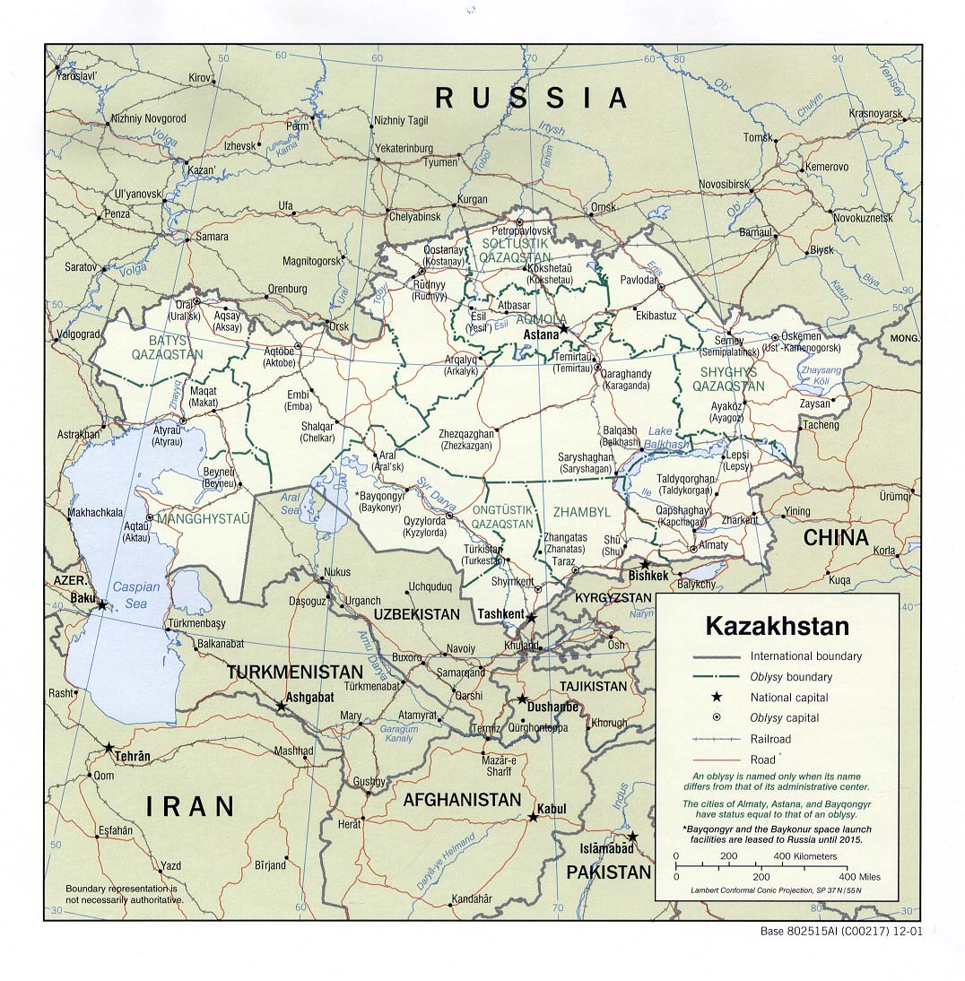 Turkstaaten — Kasachstan