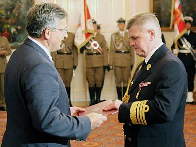 Polen — Die polnische Marine hat wieder einen Befehlshaber