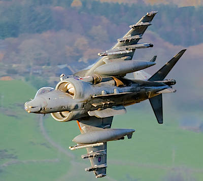Marineforum - Britischer Harrier GR 9 (Foto: BAe Systems)