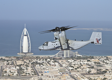 Bell Boeing V‑22 Osprey Spurs International Interest in Dubai Airshow Debut