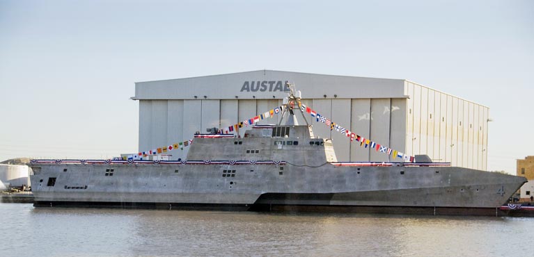 2nd Independence-Variant Littoral Combat Ship Christened