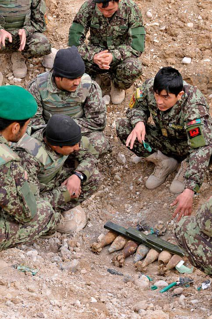 Afghanistan — Explosive Ordnance Disposal Exercise Displays Transition Progress